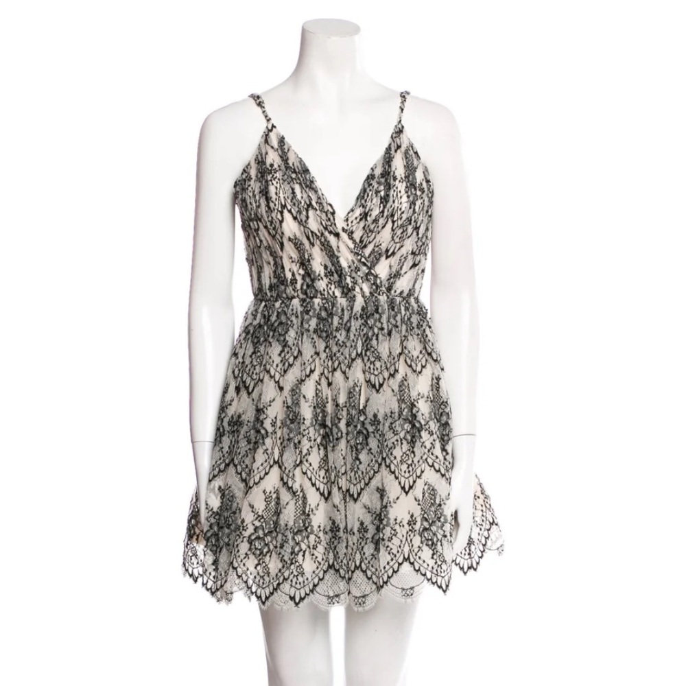 Alice + Olivia Lace Mini Dress Size 2